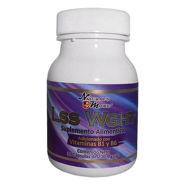 Lss Wght 30 cápsulas de 200mg, Foto 1 Trébol Naturismo
