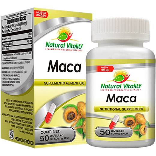 Maca 50 cápsulas, Foto 1 Trébol Naturismo
