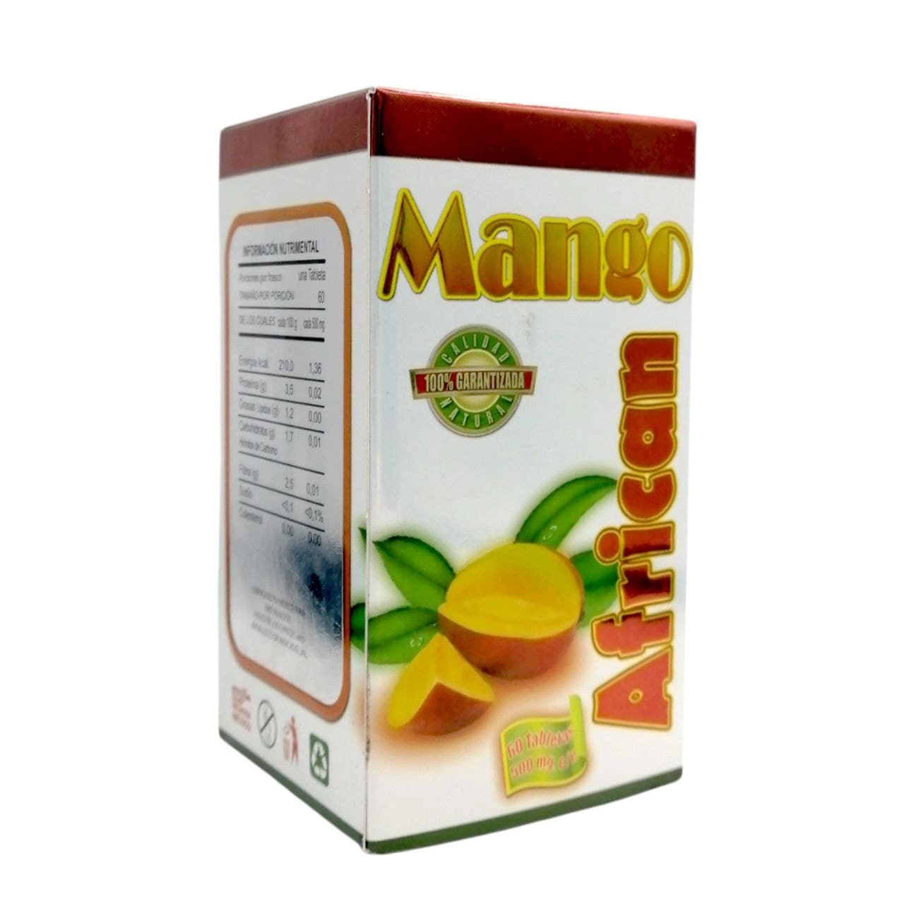 Mango african 60 Tabletas  Caja Blanca Bionaturalabs, Foto 1 Trébol Naturismo