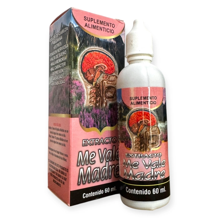 Me vale madre extracto 60ml, Foto 1 Trébol Naturismo