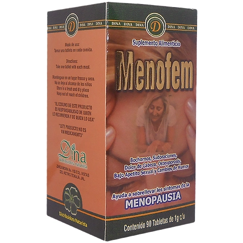 Menofem 90 tabletas, Foto 1 Trébol Naturismo