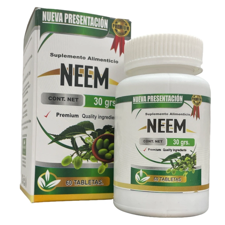 Neem 60 tabletas - Aaro Naturals, Foto 1 Trébol Naturismo