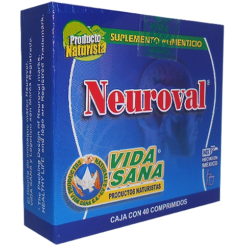 Neuroval 40 Comprimidos, Foto 1 Trébol Naturismo
