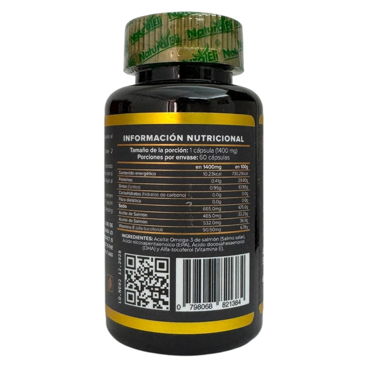 Omega 3 60 cápsulas de 1400mg NAE-016, Foto 3 Trébol Naturismo