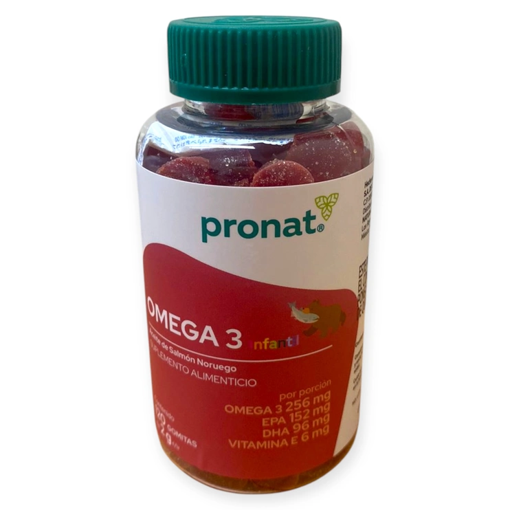 Omega 3 infantil 120 gomitas, Foto 1 Trébol Naturismo