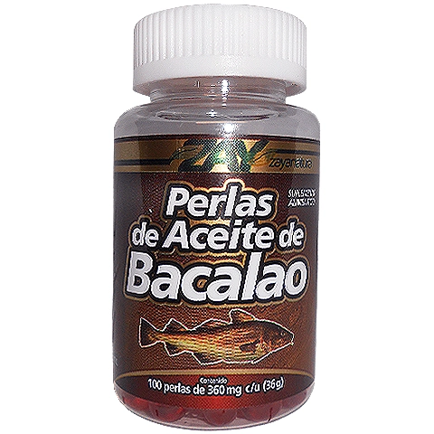 Perlas de aceite de bacalao 100 perlas, Foto 1 Trébol Naturismo