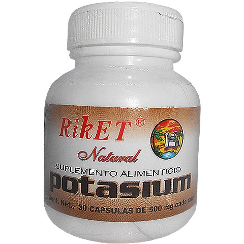 Potasium 30 cápsulas, Foto 1 Trébol Naturismo