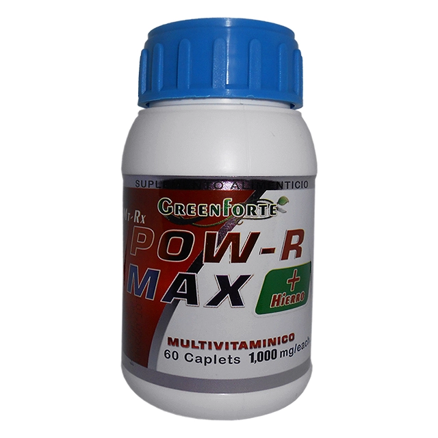 Pow r max 60 capletas, Foto 1 Trébol Naturismo