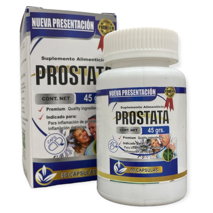 Prostata 90 cápsulas, Foto 1 Trébol Naturismo