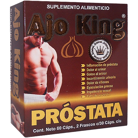 Próstata ajo king 60 tabletas, Foto 1 Trébol Naturismo