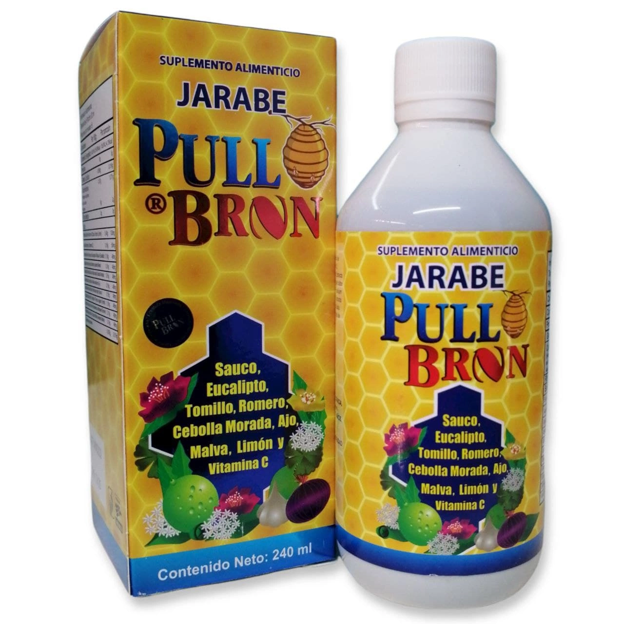 Pull Bron Jarabe 220ml Pull Bron Jarabe 220ml, Foto 1 Trébol Naturismo