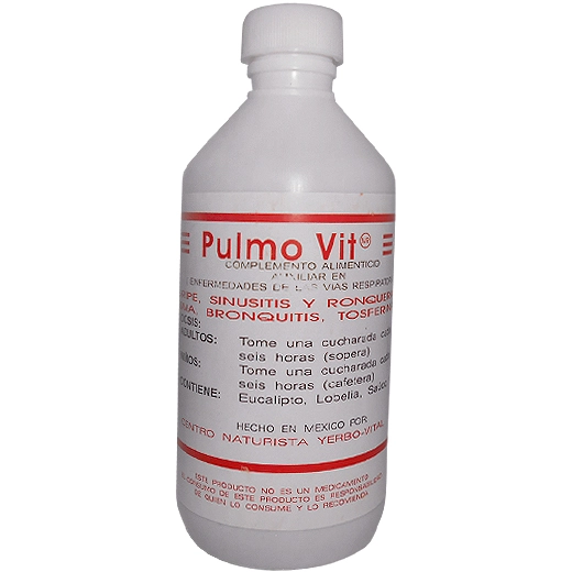 Pulmo Vit Jarabe 250ml, Foto 1 Trébol Naturismo