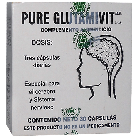 Pure Glutamivit 30 Cápsulas, Foto 1 Trébol Naturismo