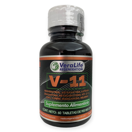 V-11 Resveratrol, astaxantina, luteína, zeaxantina 60 tabletas, Foto 1 Trébol Naturismo