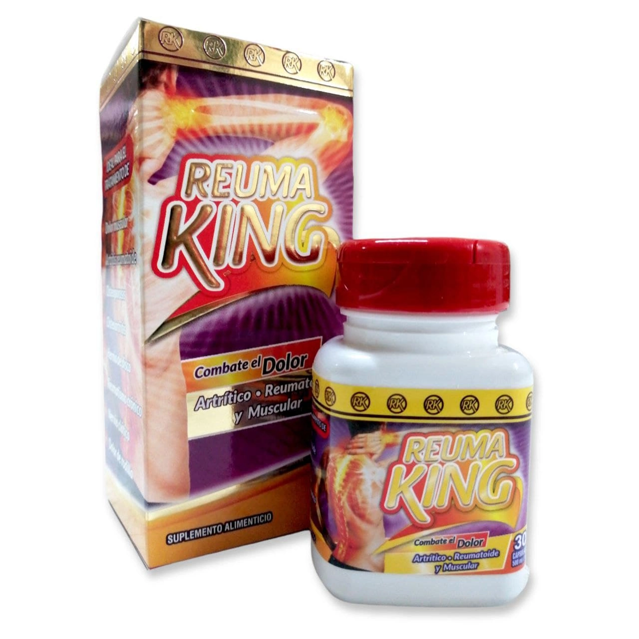 Reuma King 30 capsulas , Foto 1 Trébol Naturismo