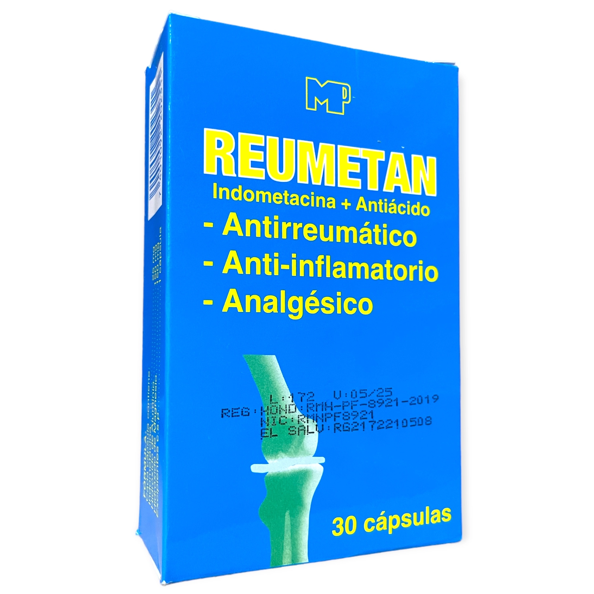 REUMETAN 30 CAPSULAS - MEDIPRODUCTS, Foto 1 Trébol Naturismo