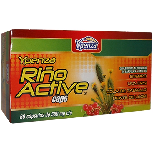 Riño Active 60 Cápsulas Ypenza, Foto 1 Trébol Naturismo