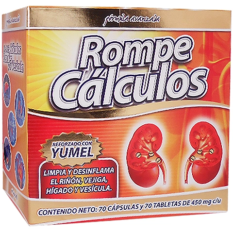 Rompe cálculos 70 cápsulas y 70 tabletas, Foto 1 Trébol Naturismo