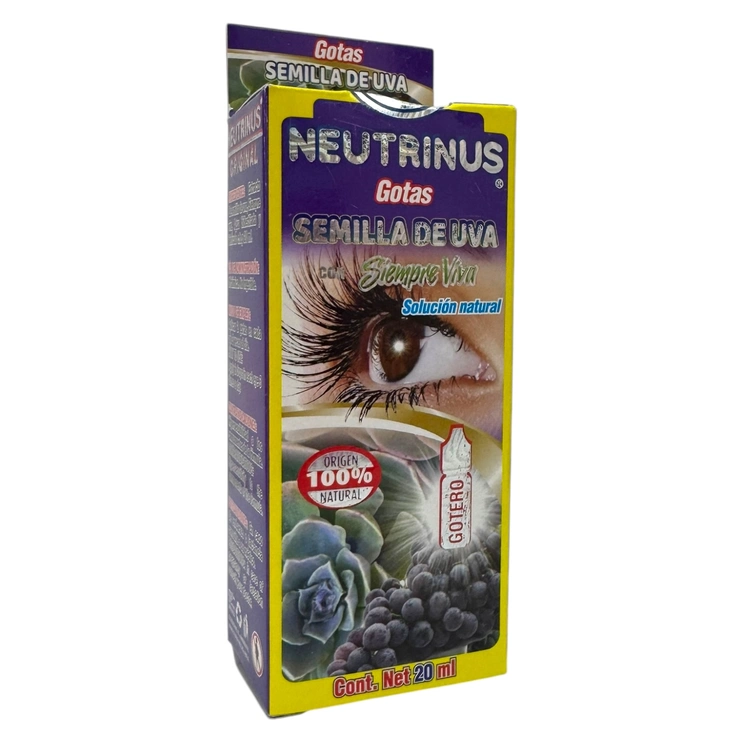 Semilla de Uva con Siempre Viva gotas 20 ml. TNL-030, Foto 2 Trébol Naturismo