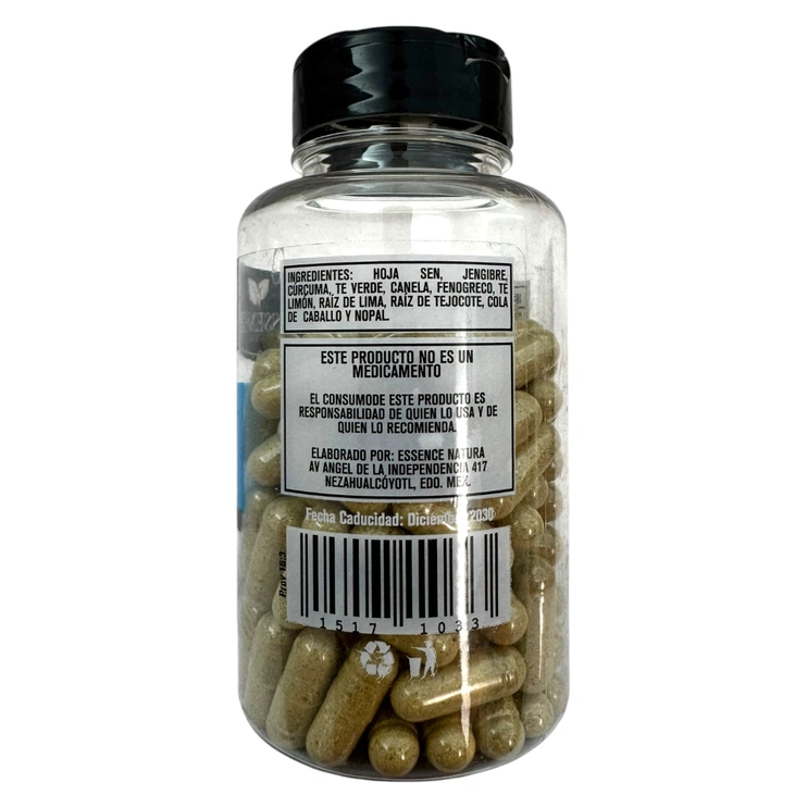 Slim Essence 500mg. 120 Caps. ESS-009, Foto 2 Trébol Naturismo