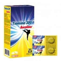 Super tiamina 300 caja con 100 tabletas, Foto 1 Trébol Naturismo