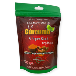 Té cúrcuma 220g, Foto 1 Trébol Naturismo