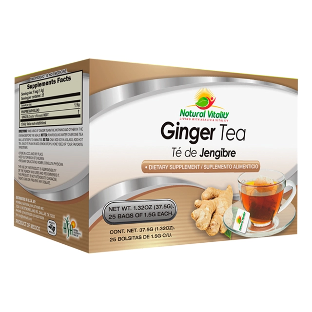 Té de Jengibre 25 sobres. , Foto 1 Trébol Naturismo