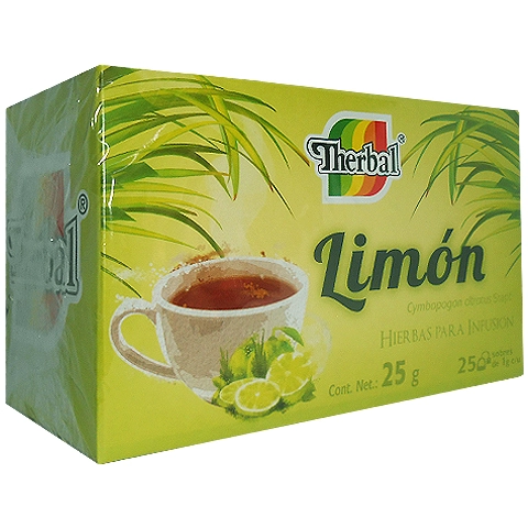 Té de limón 25 sobres, Foto 1 Trébol Naturismo