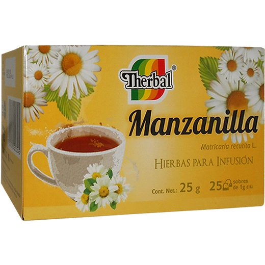 Té de manzanilla 25 sobres, Foto 1 Trébol Naturismo