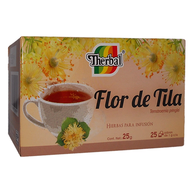 Té flor de tila 25 sobres, Foto 1 Trébol Naturismo