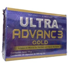 Ultra Advance Gold 30 cápsulas de 500mg, Foto 1 Trébol Naturismo