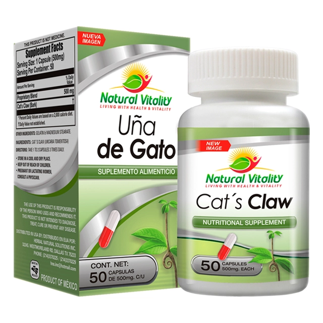 Uña de gato 50 cápsulas, Foto 1 Trébol Naturismo