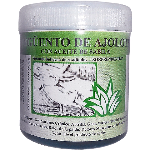 Ungüento de Ajolote con Sábila 120g, Foto 1 Trébol Naturismo