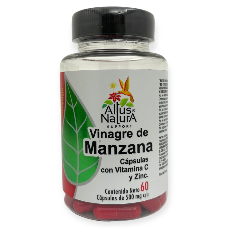 Vinagre de manzana 60 cápsulas, Foto 1 Trébol Naturismo