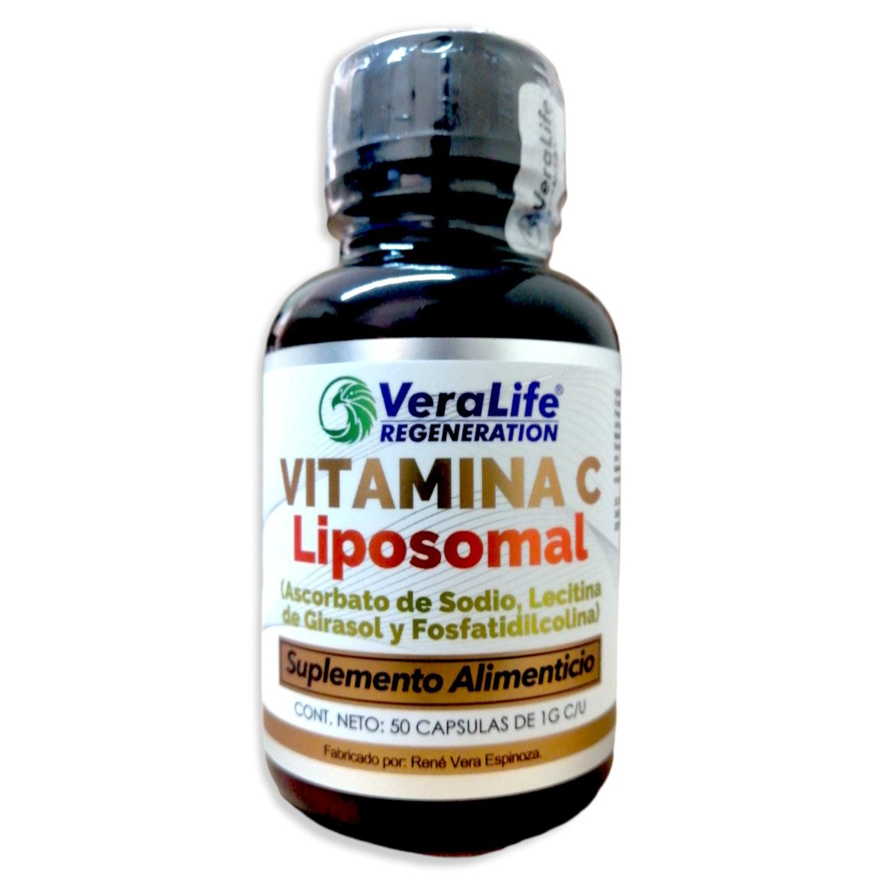 Vitamina C Liposomal 50 cápsulas Vitamina C Liposomal 50 cápsulas, Foto 1 Trébol Naturismo