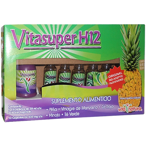 Vitasuper H12 Concentrada Vita Natura, Foto 1 Trébol Naturismo