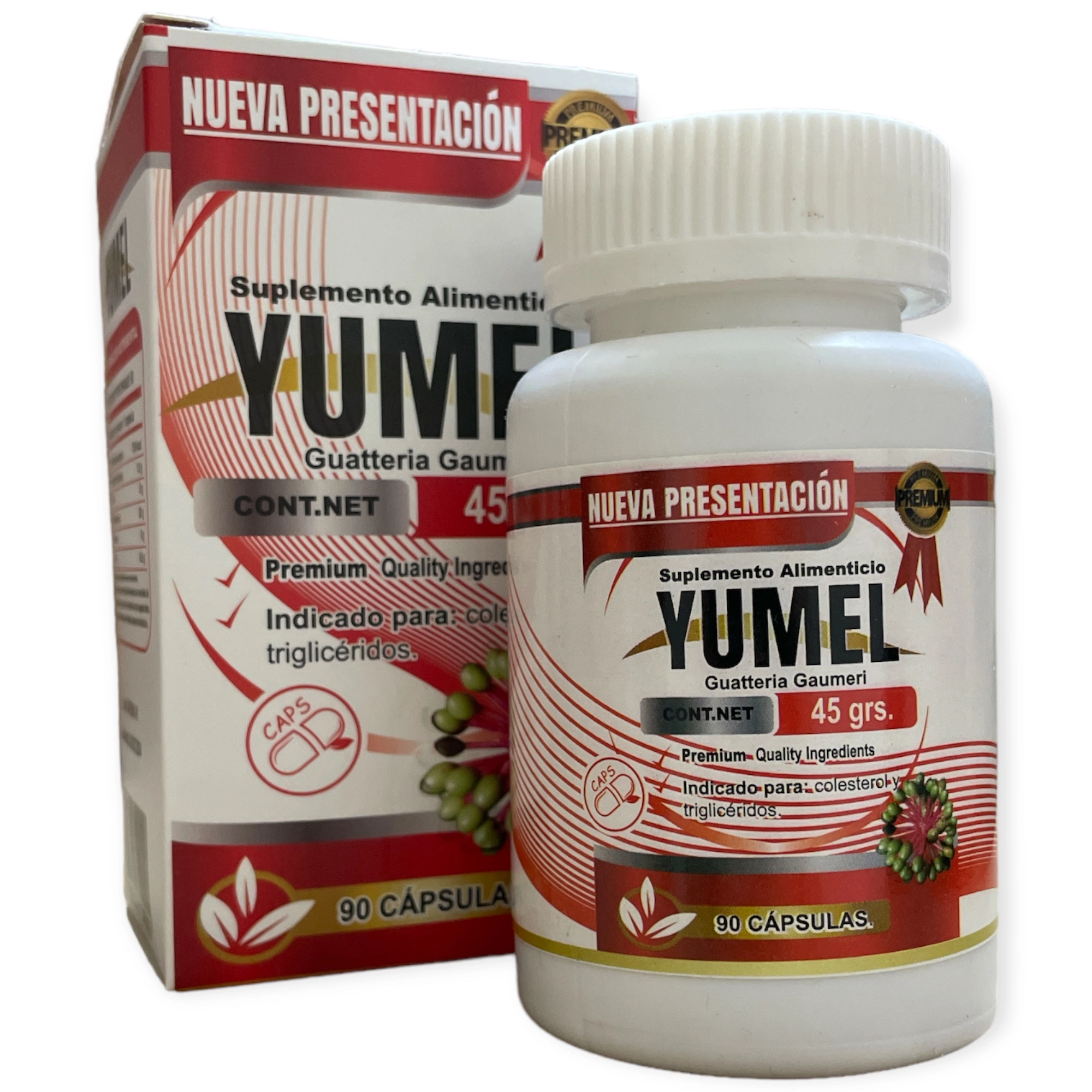 Yumel 90 cápsulas - Aaro Naturals, Foto 1 Trébol Naturismo