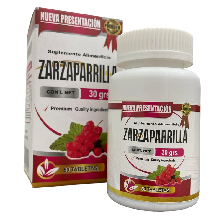Zarzaparrilla 60 tabletas, Foto 1 Trébol Naturismo
